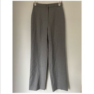 Vintage Alia Wide Leg High Waisted Trousers (Size XS)